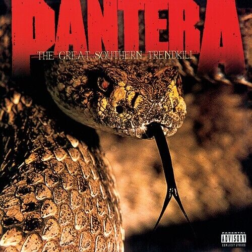 Pantera Great Southern Trendkill WHITE/ORANGE VINYL LP